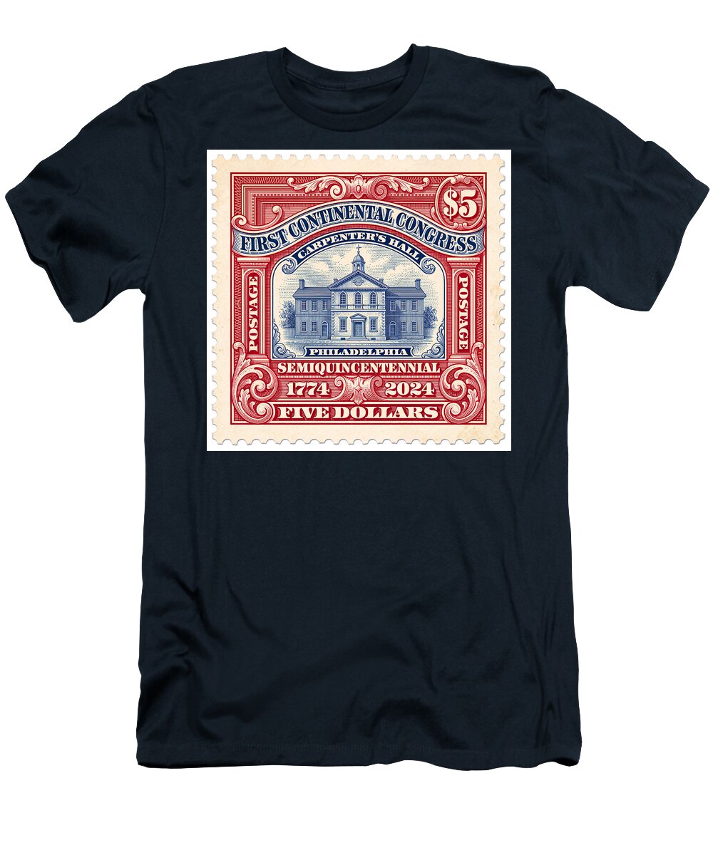 First Continental Congress $5 2 1 - T-Shirt