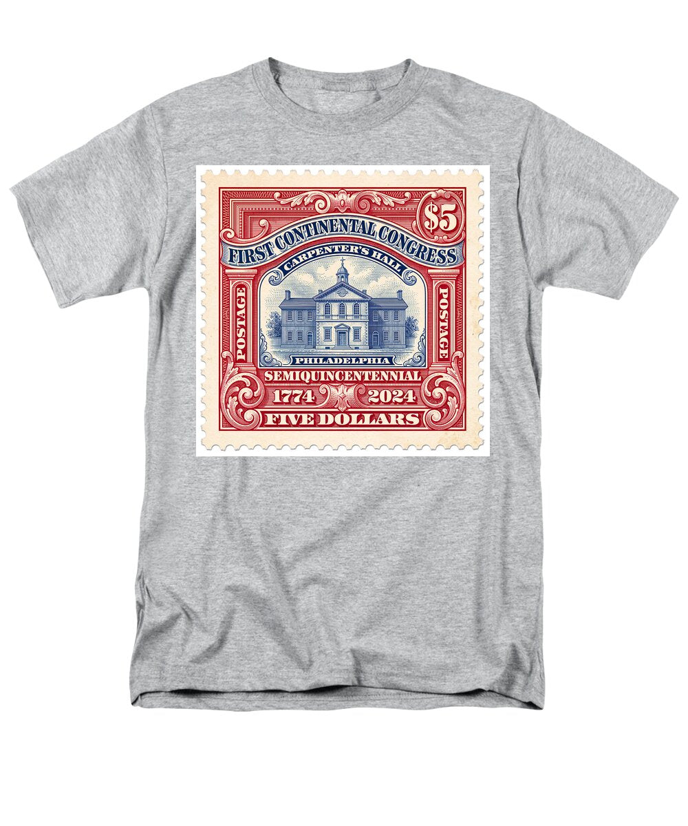 First Continental Congress $5 2 1 - Men's T-Shirt  (Regular Fit)