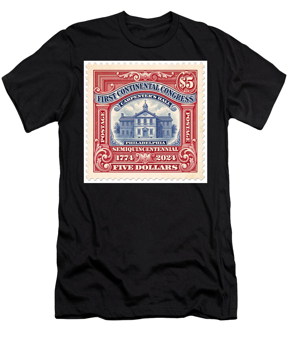 First Continental Congress $5 2 1 - T-Shirt