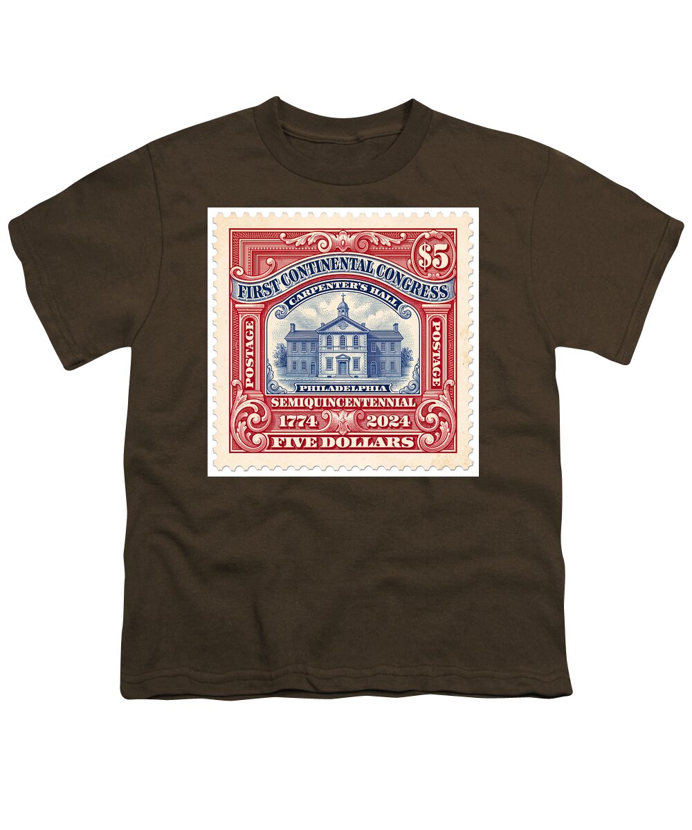 First Continental Congress $5 2 1 - Youth T-Shirt