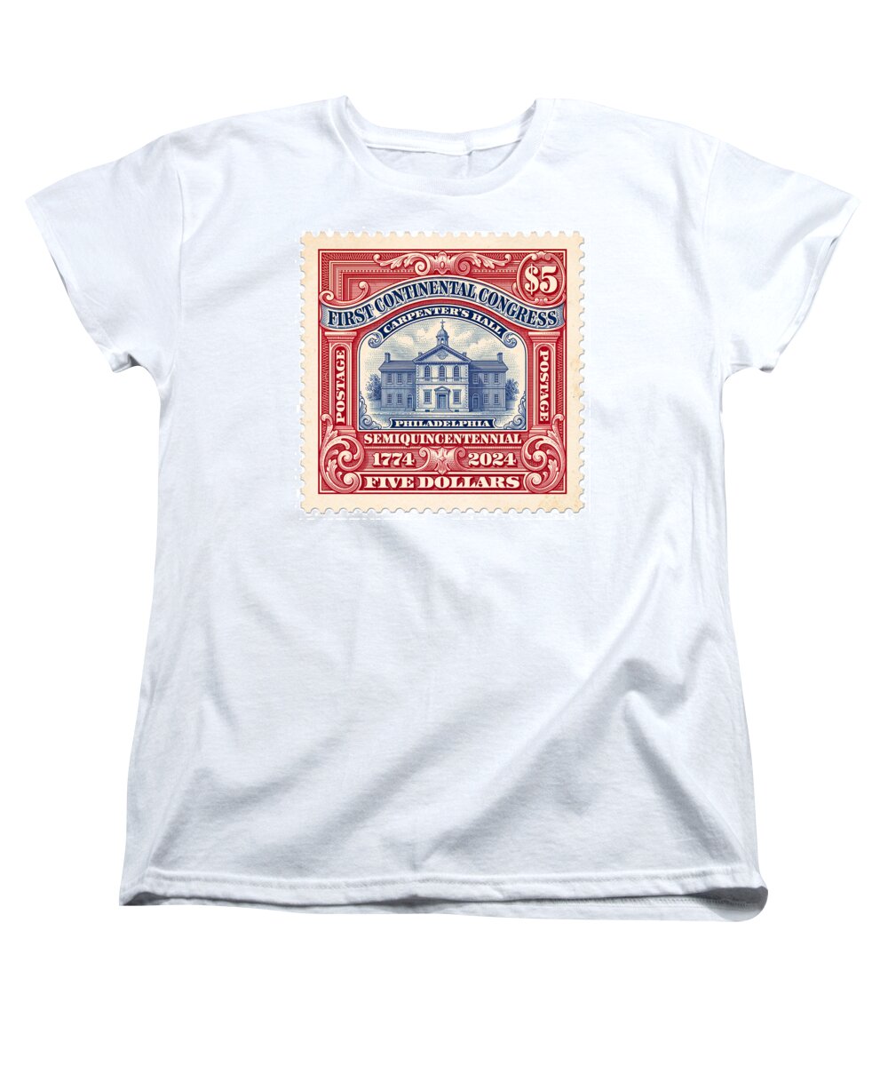 First Continental Congress $5 2 1 - Women's T-Shirt (Standard Fit)