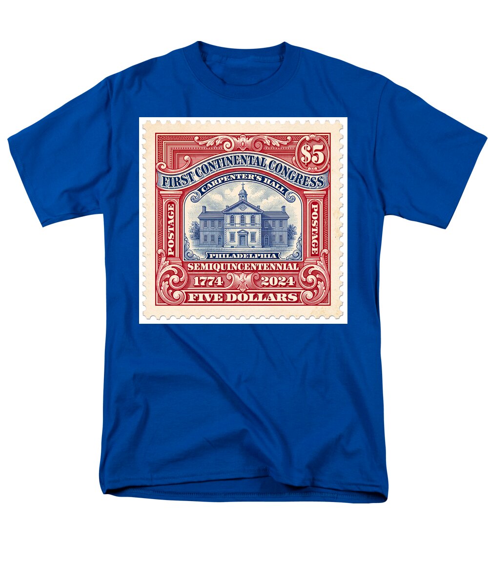 First Continental Congress $5 2 1 - Men's T-Shirt  (Regular Fit)