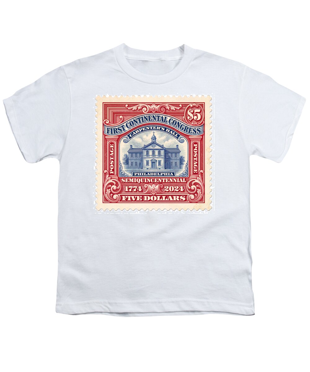 First Continental Congress $5 2 1 - Youth T-Shirt