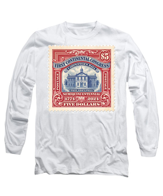 First Continental Congress $5 2 1 - Long Sleeve T-Shirt