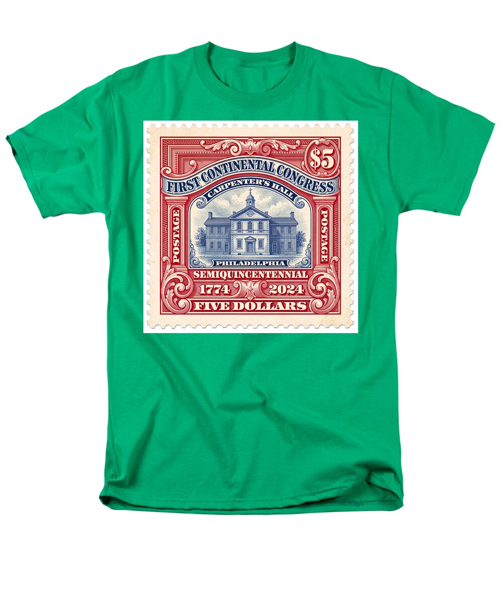First Continental Congress $5 2 1 - Men's T-Shirt  (Regular Fit)