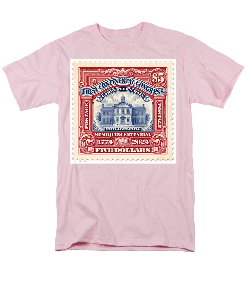 First Continental Congress $5 2 1 - Men's T-Shirt  (Regular Fit)