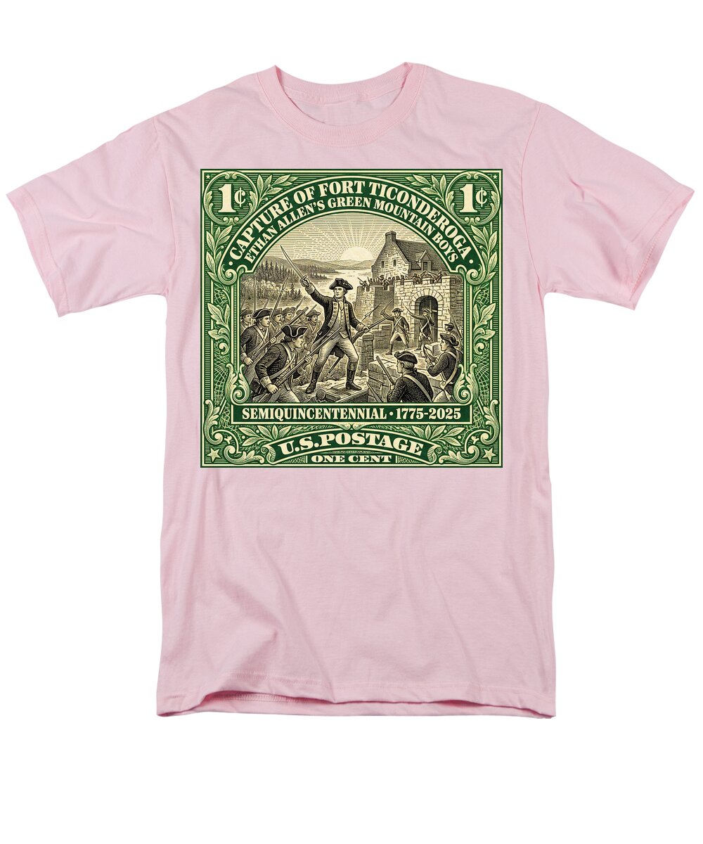 Fort Ticonderoga 1c 1 - Men's T-Shirt  (Regular Fit)