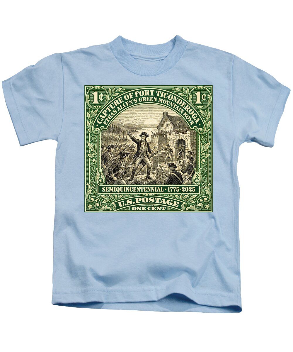 Fort Ticonderoga 1c 1 - Kids T-Shirt