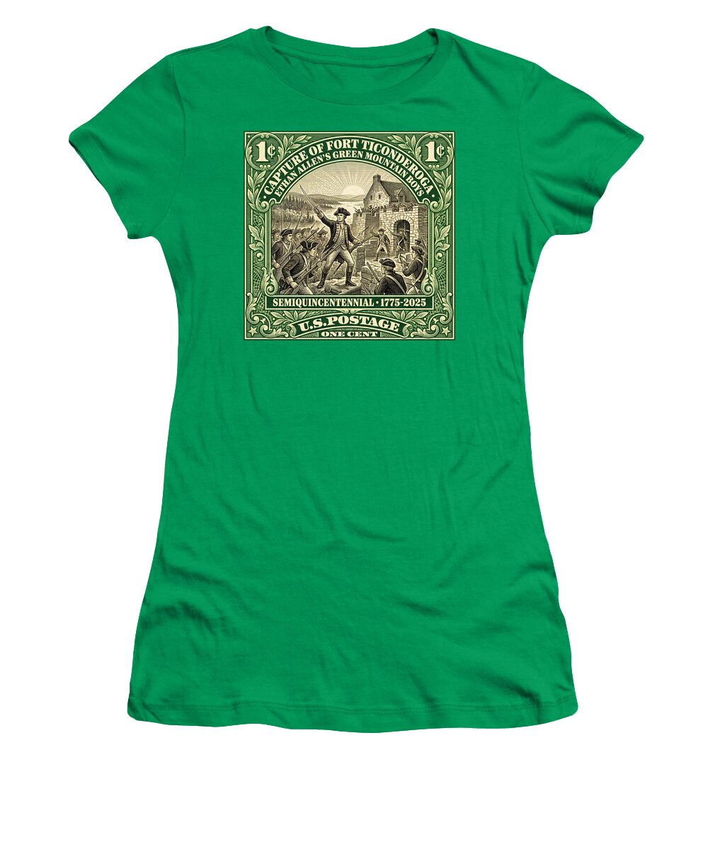 Fort Ticonderoga 1c 1 - Women's T-Shirt