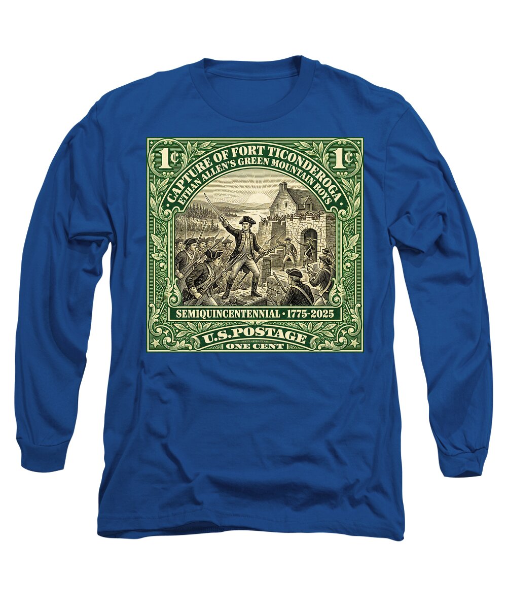 Fort Ticonderoga 1c 1 - Long Sleeve T-Shirt