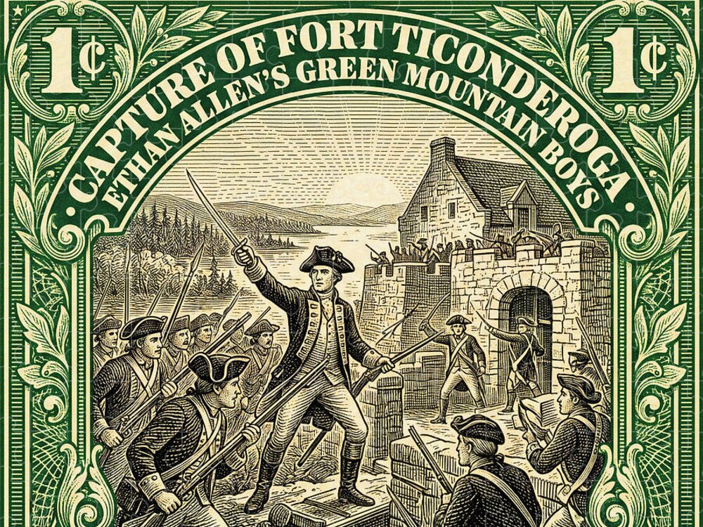 Fort Ticonderoga 1c 1 - Puzzle