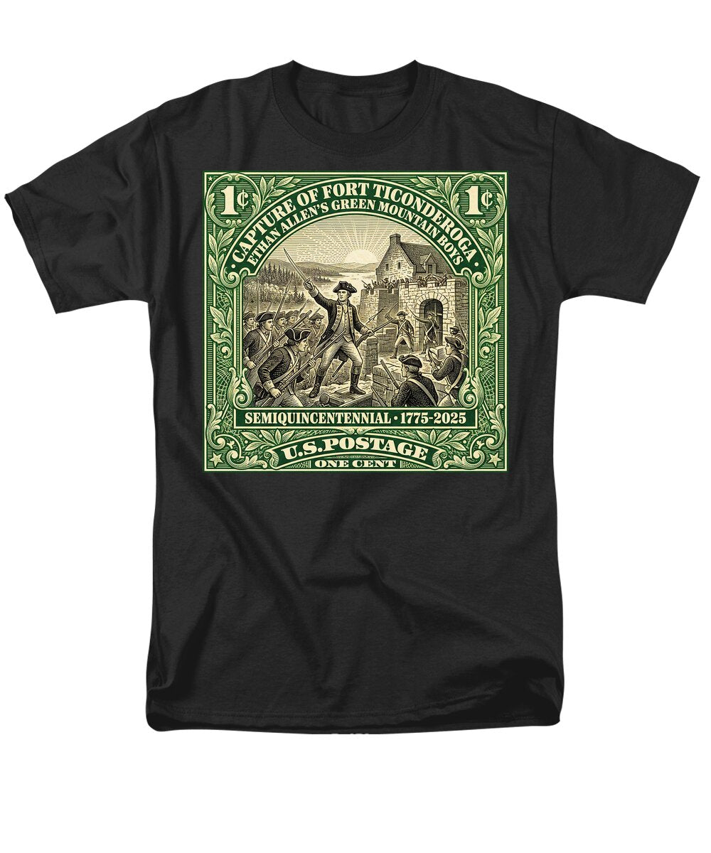 Fort Ticonderoga 1c 1 - Men's T-Shirt  (Regular Fit)