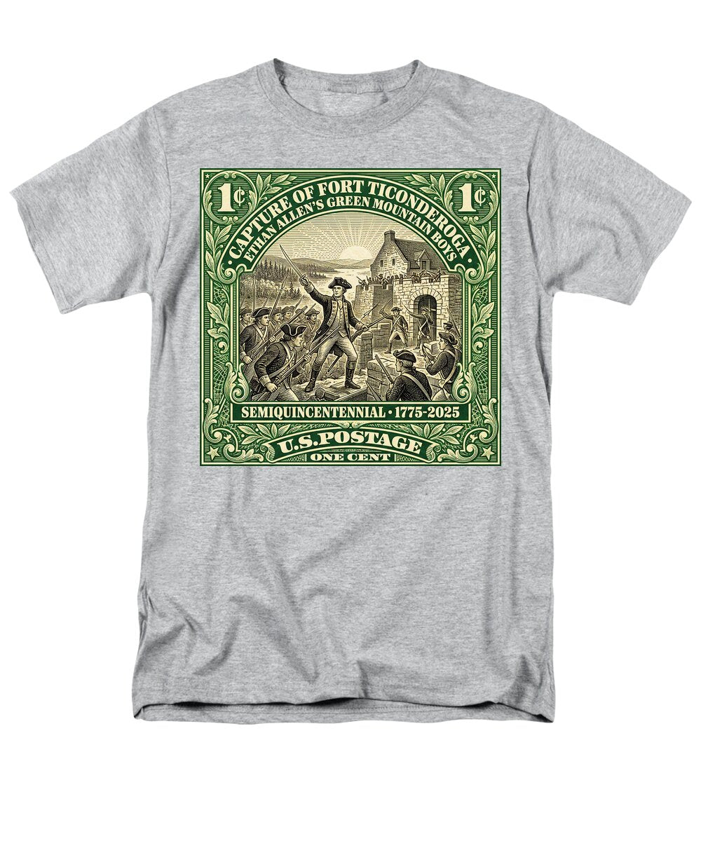 Fort Ticonderoga 1c 1 - Men's T-Shirt  (Regular Fit)
