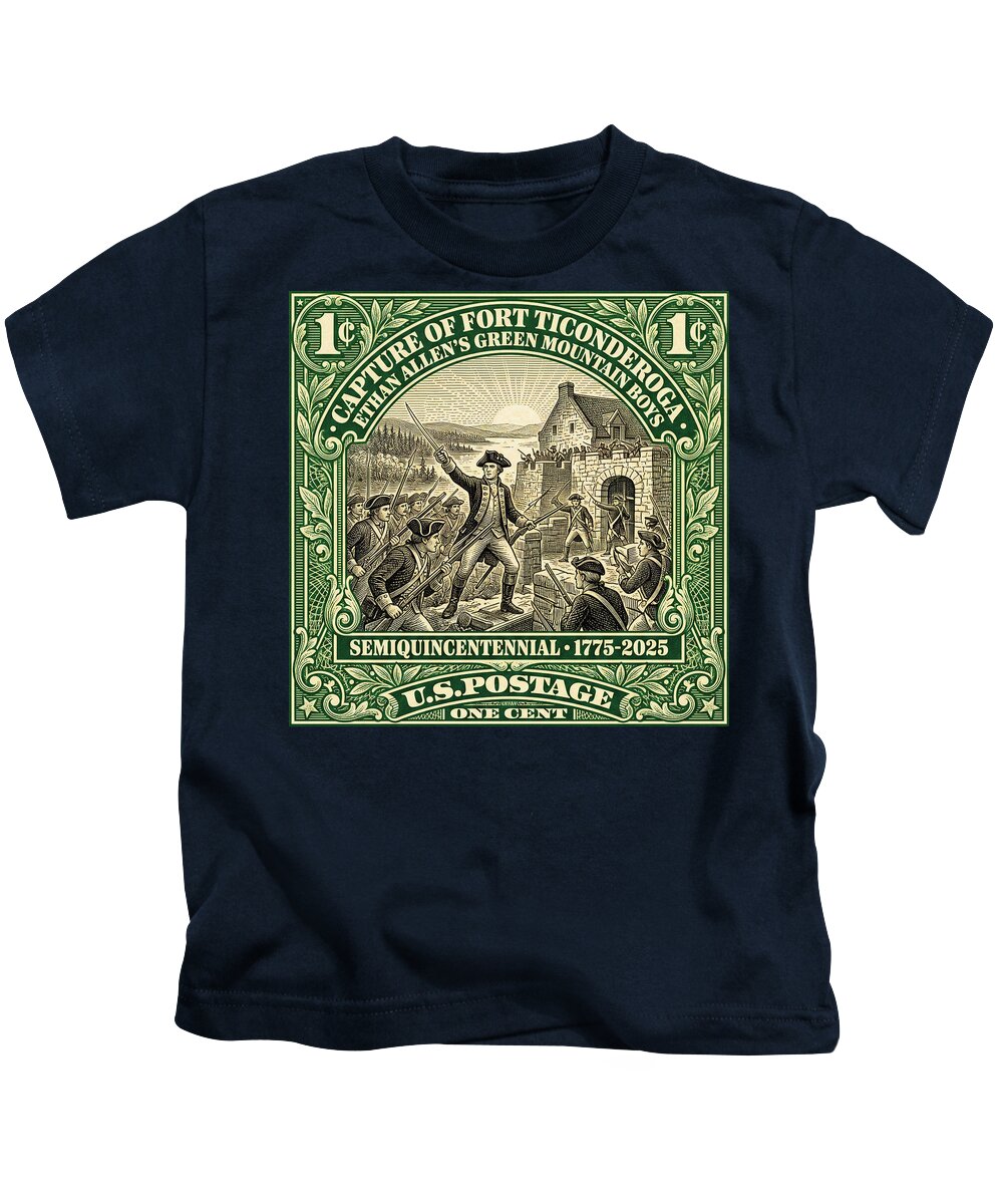Fort Ticonderoga 1c 1 - Kids T-Shirt