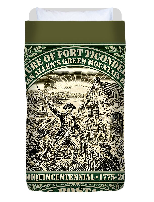 Fort Ticonderoga 1c 1 - Duvet Cover