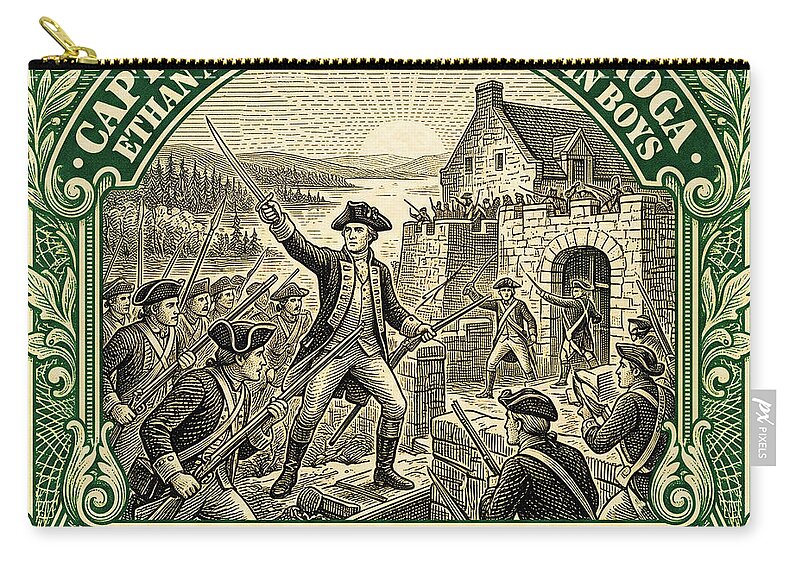 Fort Ticonderoga 1c 1 - Zip Pouch