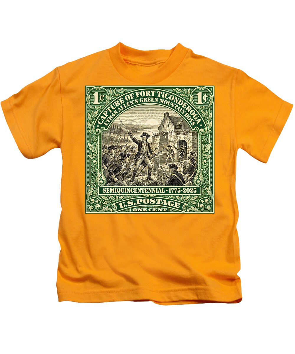 Fort Ticonderoga 1c 1 - Kids T-Shirt