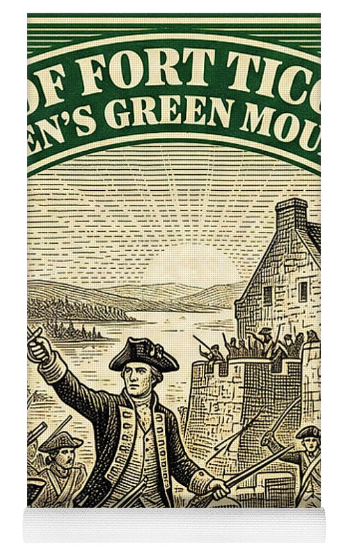 Fort Ticonderoga 1c 1 - Yoga Mat