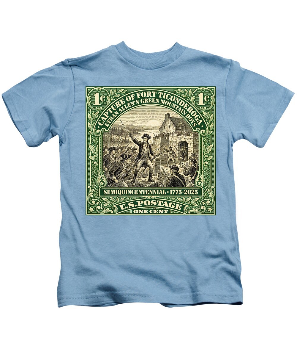 Fort Ticonderoga 1c 1 - Kids T-Shirt