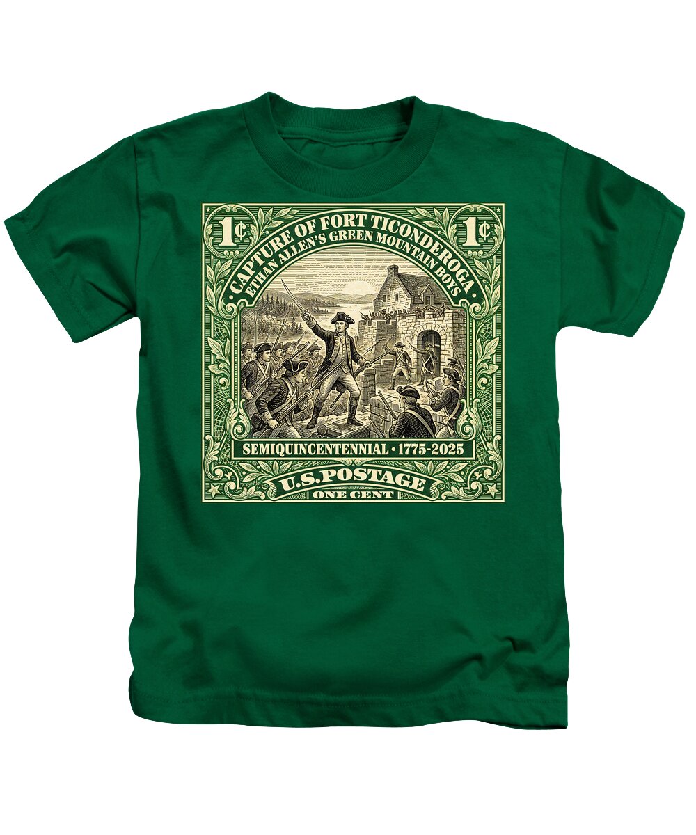 Fort Ticonderoga 1c 1 - Kids T-Shirt