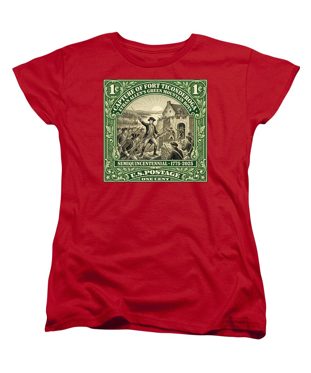 Fort Ticonderoga 1c 1 - Women's T-Shirt (Standard Fit)