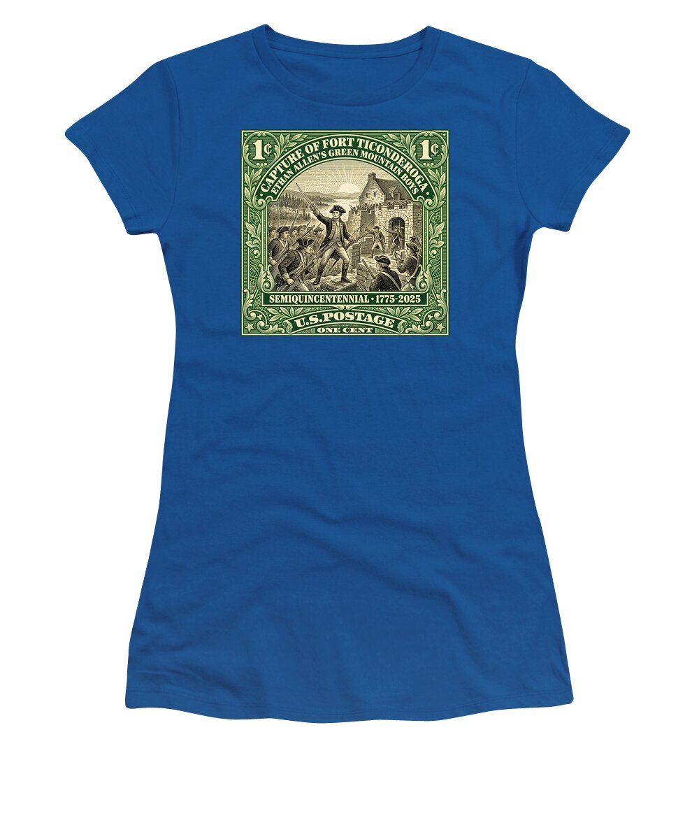 Fort Ticonderoga 1c 1 - Women's T-Shirt