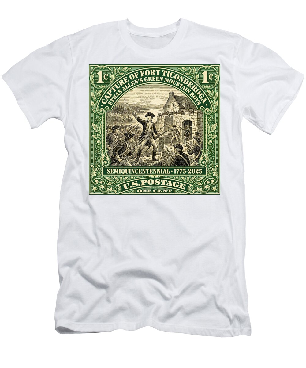 Fort Ticonderoga 1c 1 - T-Shirt
