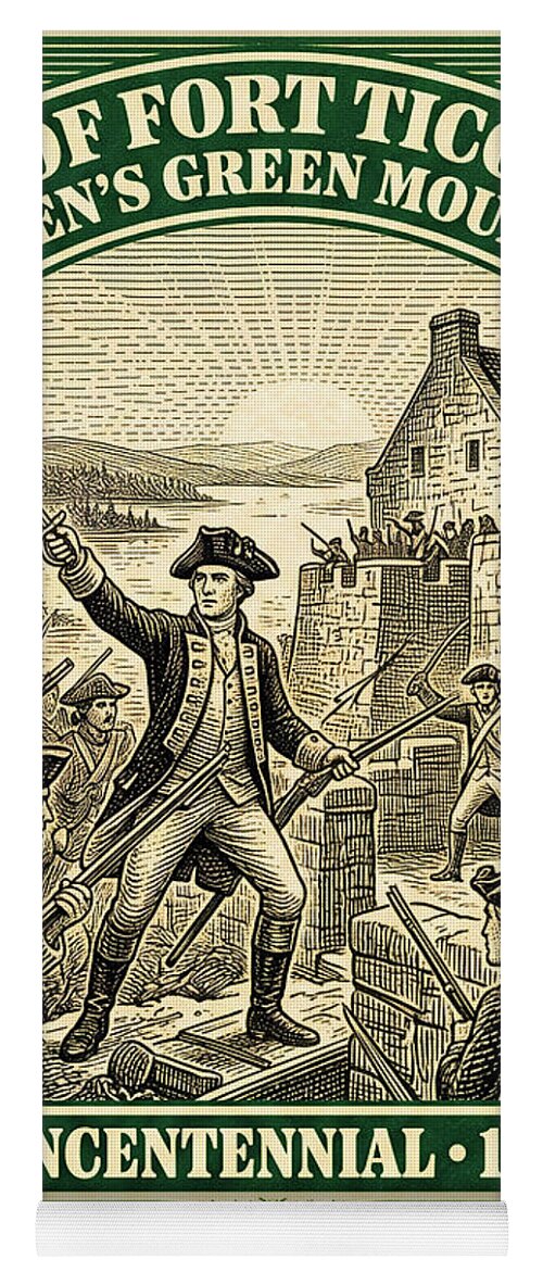 Fort Ticonderoga 1c 1 - Yoga Mat