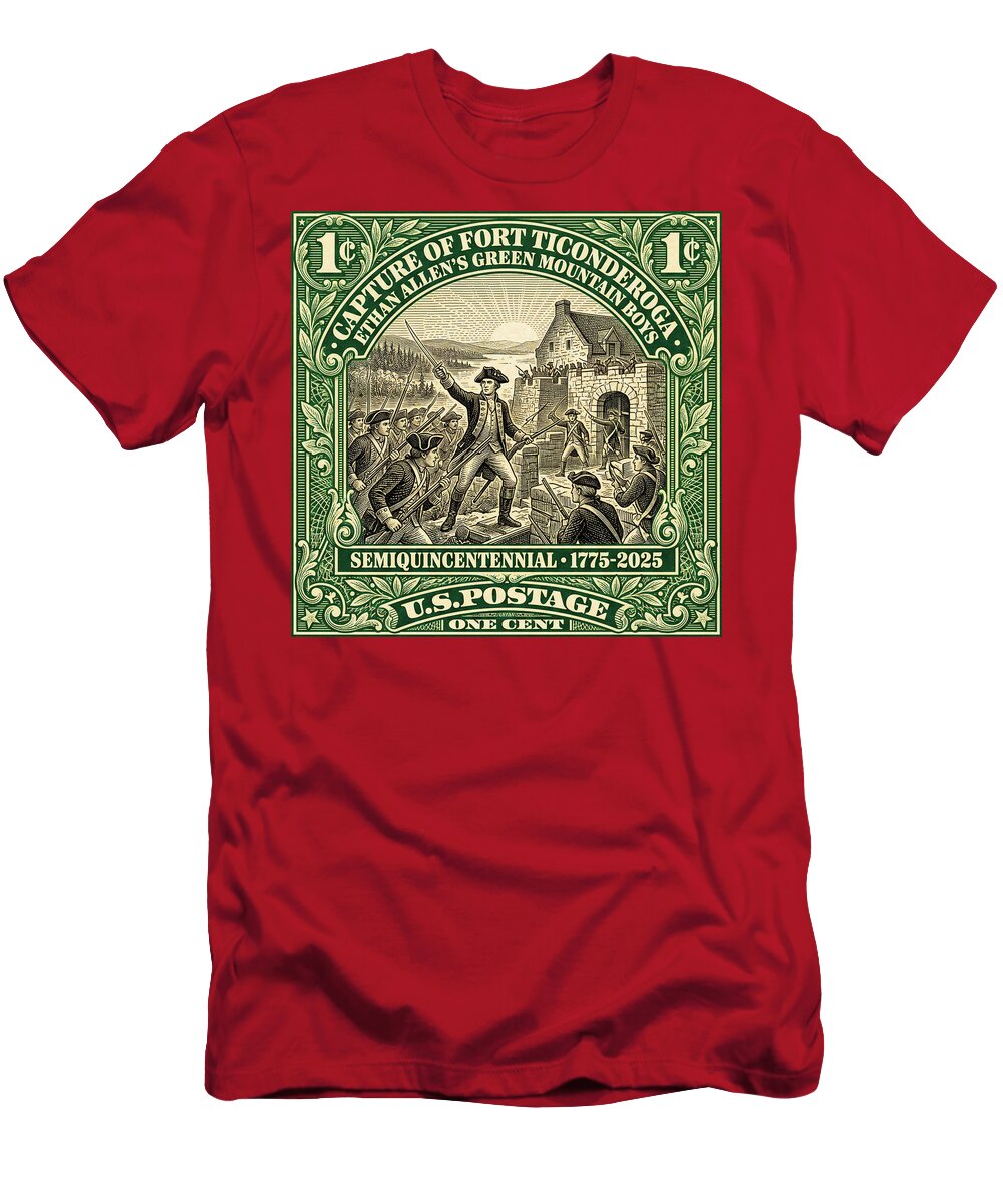 Fort Ticonderoga 1c 1 - T-Shirt