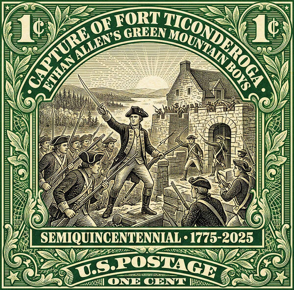 Fort Ticonderoga 1c 1 - Art Print