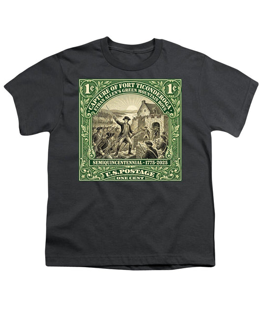 Fort Ticonderoga 1c 1 - Youth T-Shirt