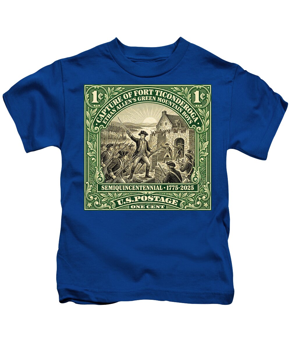 Fort Ticonderoga 1c 1 - Kids T-Shirt