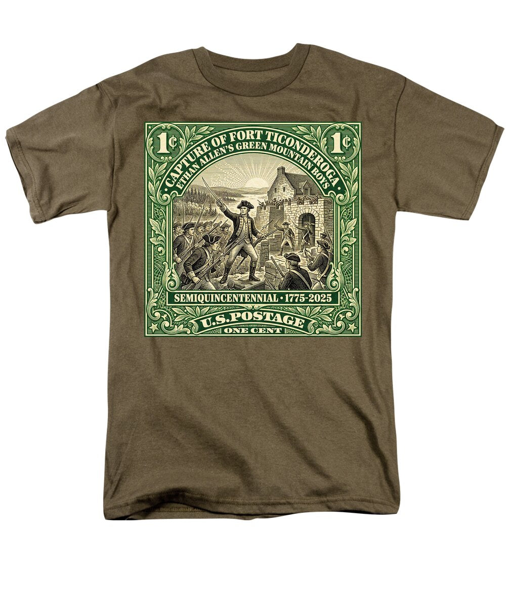 Fort Ticonderoga 1c 1 - Men's T-Shirt  (Regular Fit)