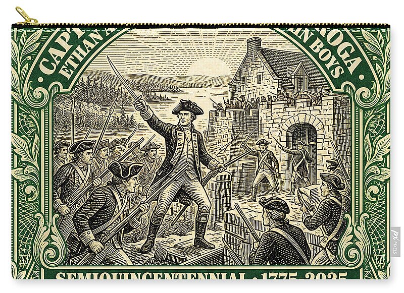 Fort Ticonderoga 1c 1 - Zip Pouch