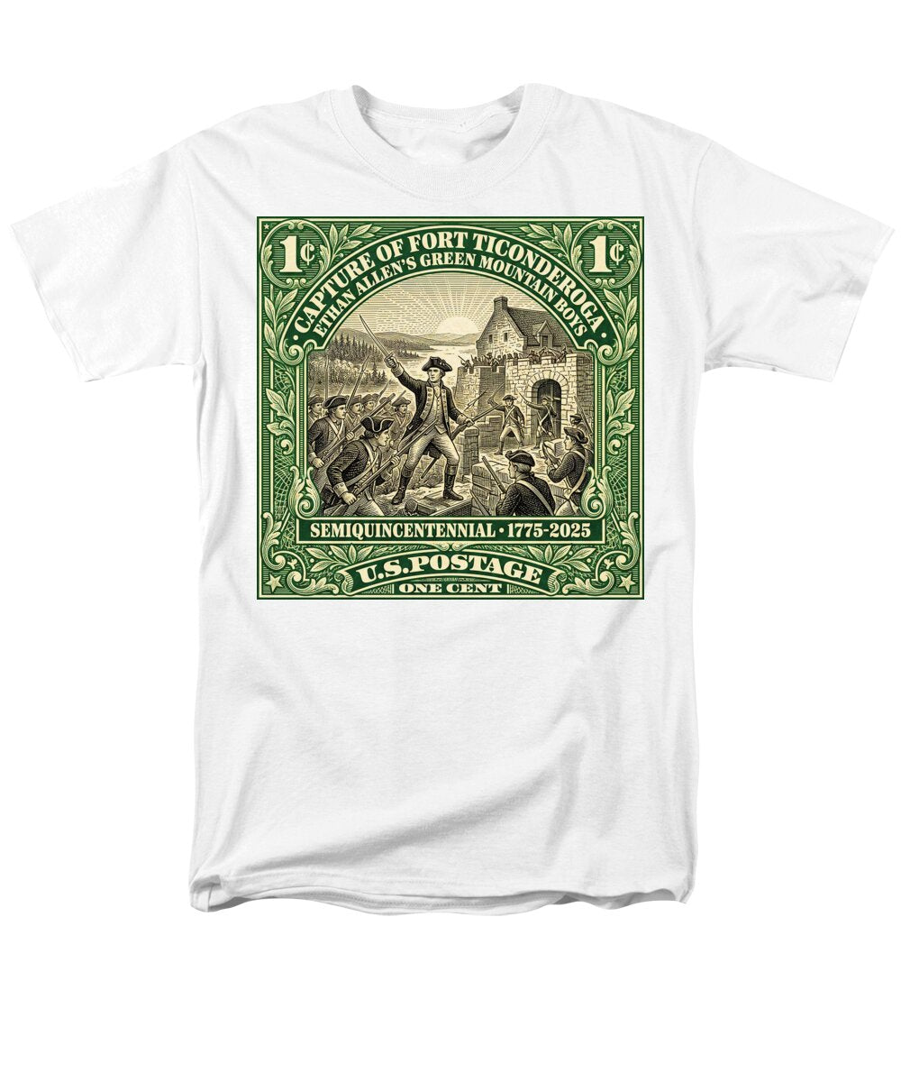 Fort Ticonderoga 1c 1 - Men's T-Shirt  (Regular Fit)