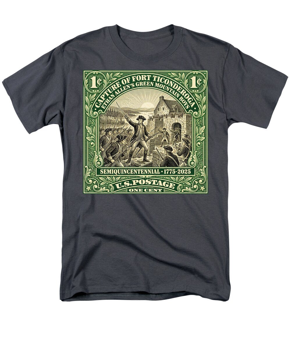 Fort Ticonderoga 1c 1 - Men's T-Shirt  (Regular Fit)