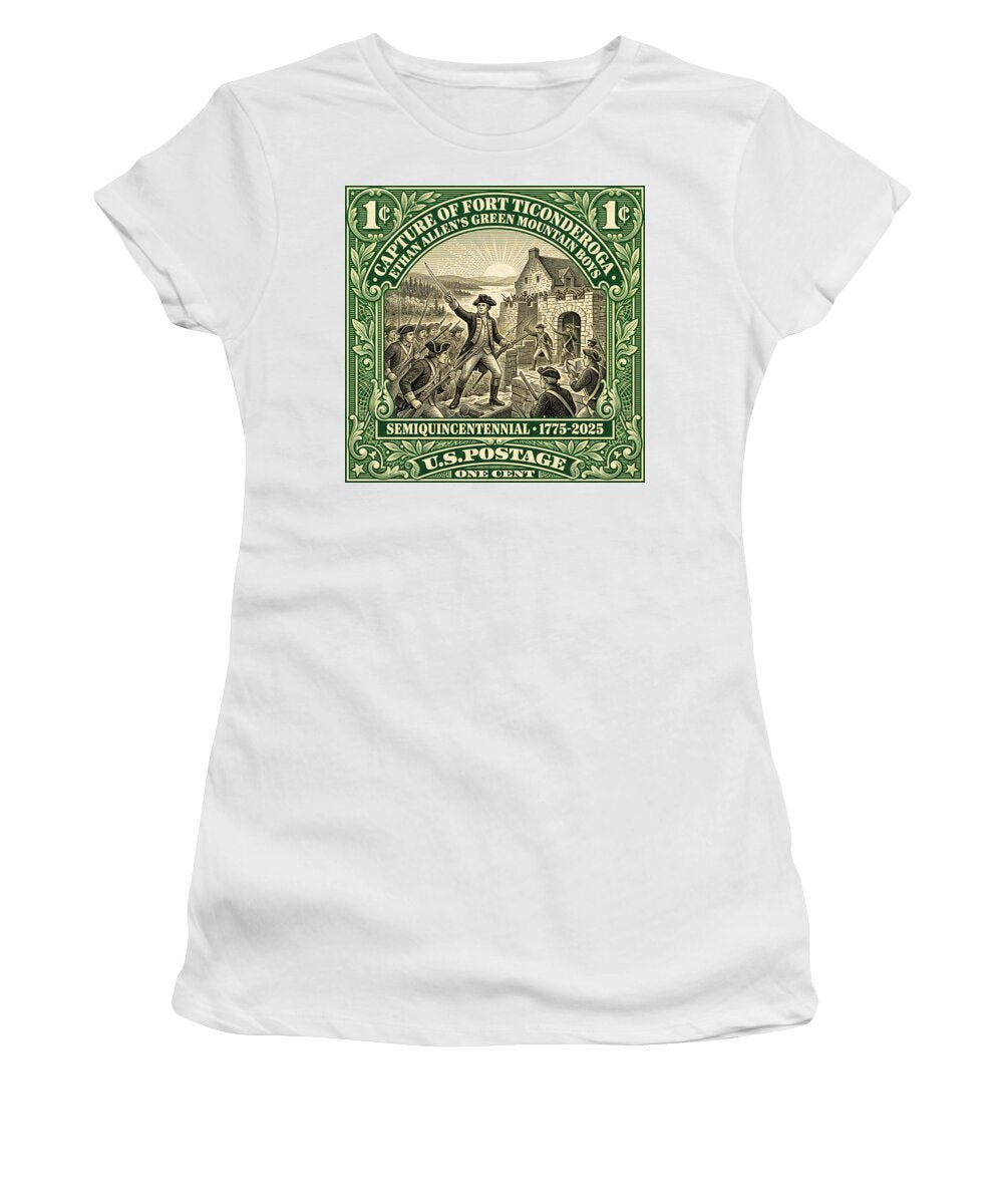 Fort Ticonderoga 1c 1 - Women's T-Shirt