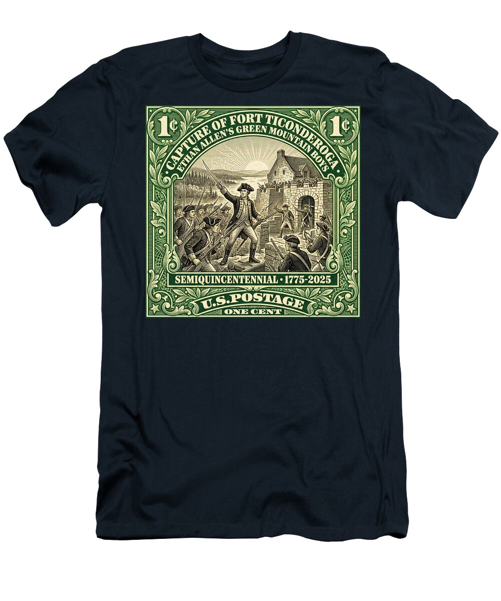 Fort Ticonderoga 1c 1 - T-Shirt