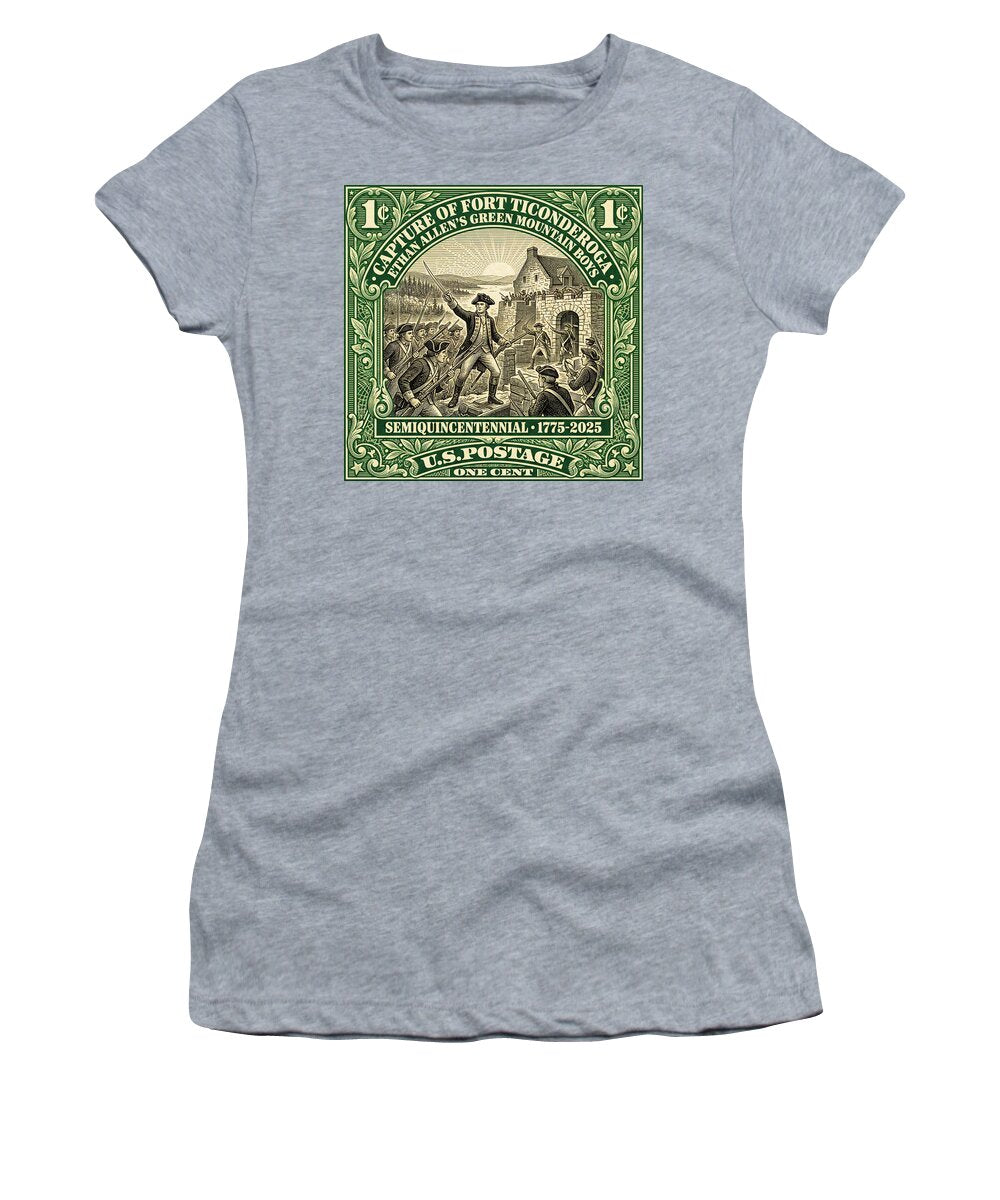Fort Ticonderoga 1c 1 - Women's T-Shirt