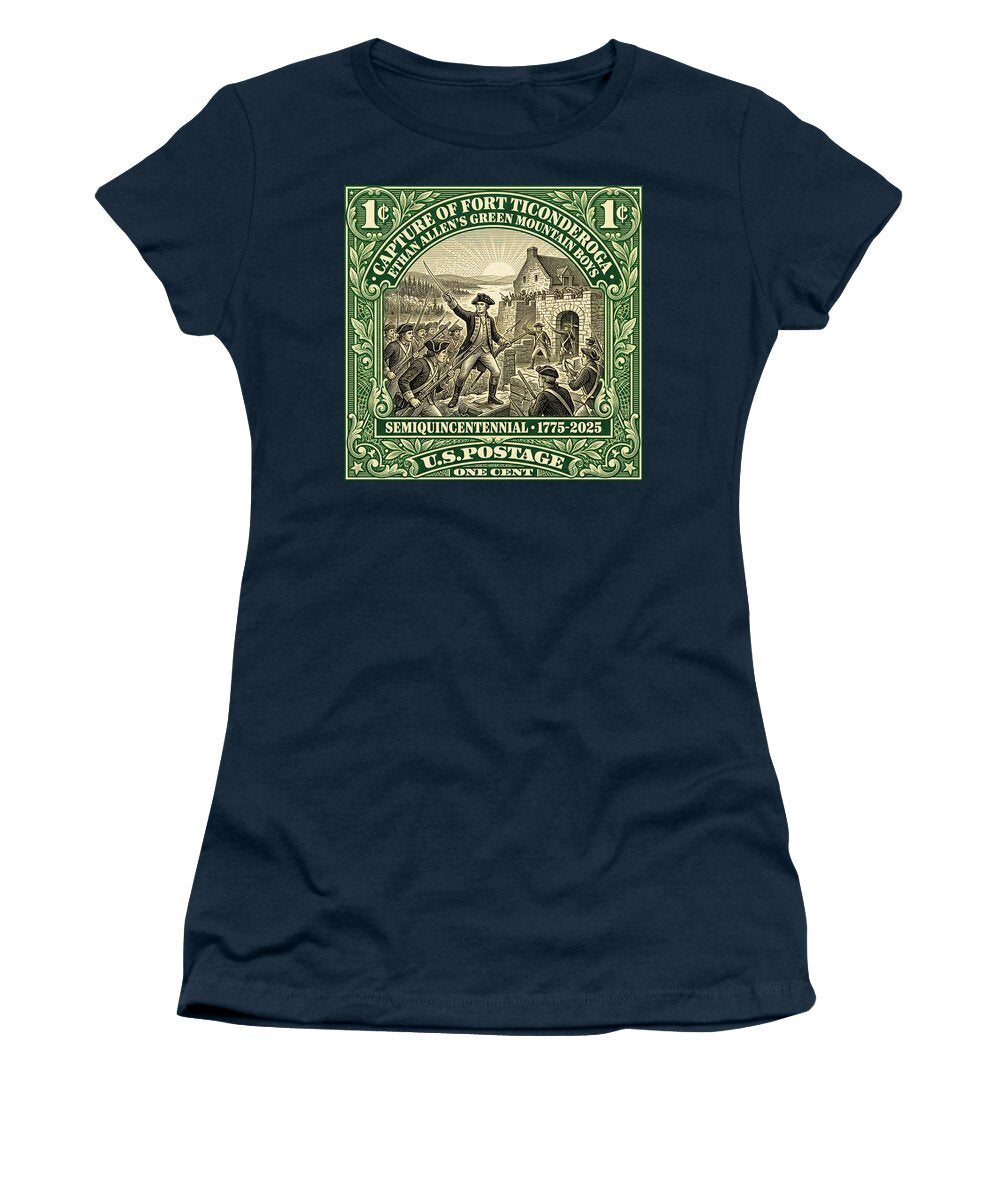 Fort Ticonderoga 1c 1 - Women's T-Shirt