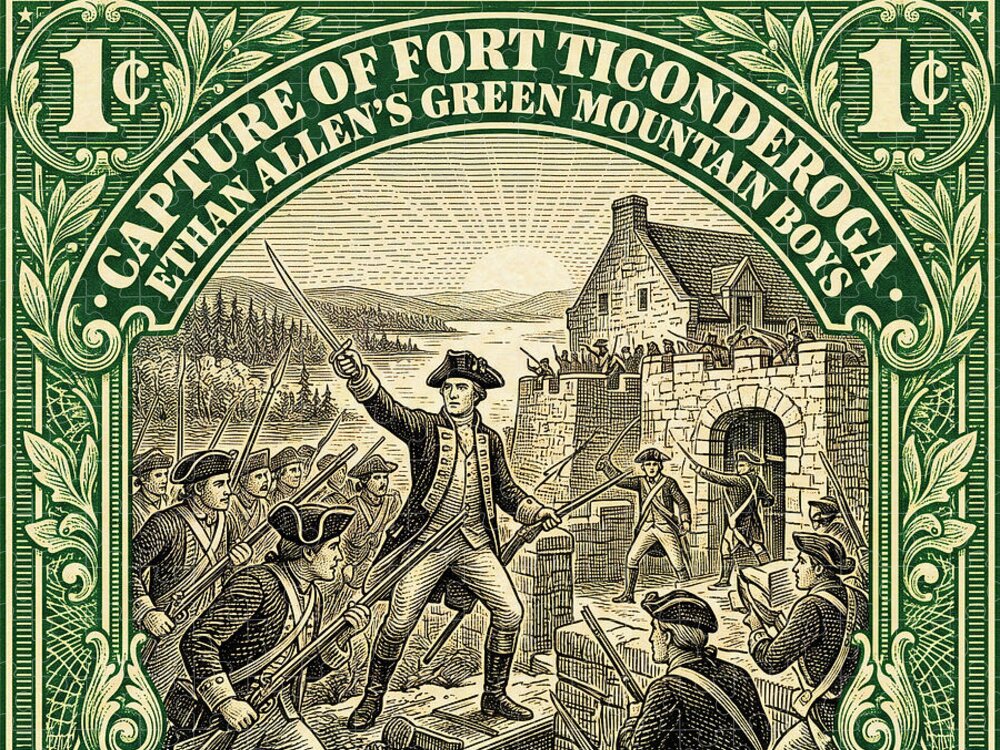 Fort Ticonderoga 1c 1 - Puzzle