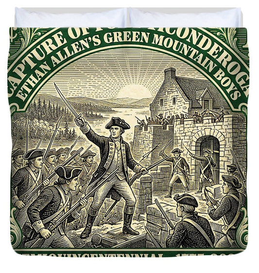 Fort Ticonderoga 1c 1 - Duvet Cover