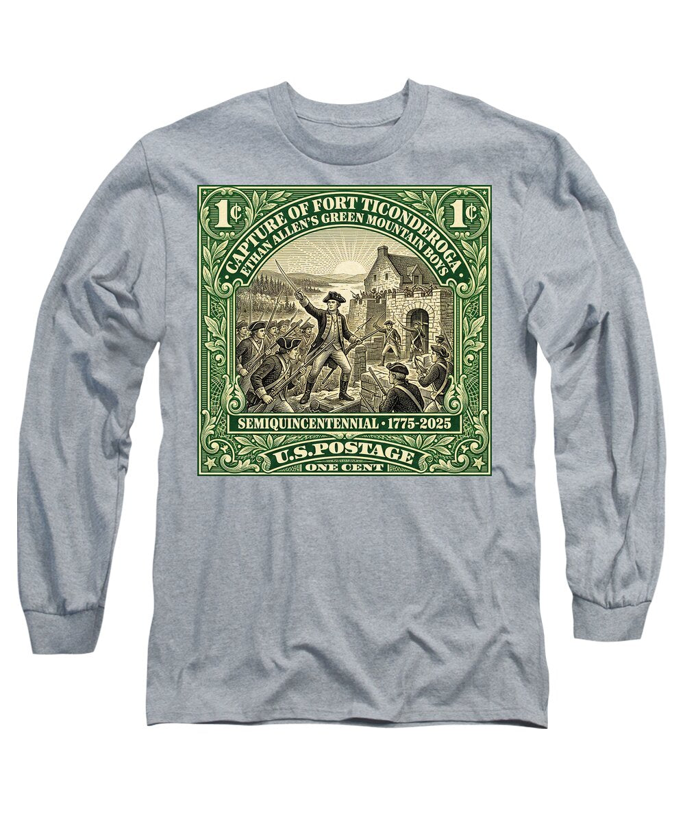 Fort Ticonderoga 1c 1 - Long Sleeve T-Shirt