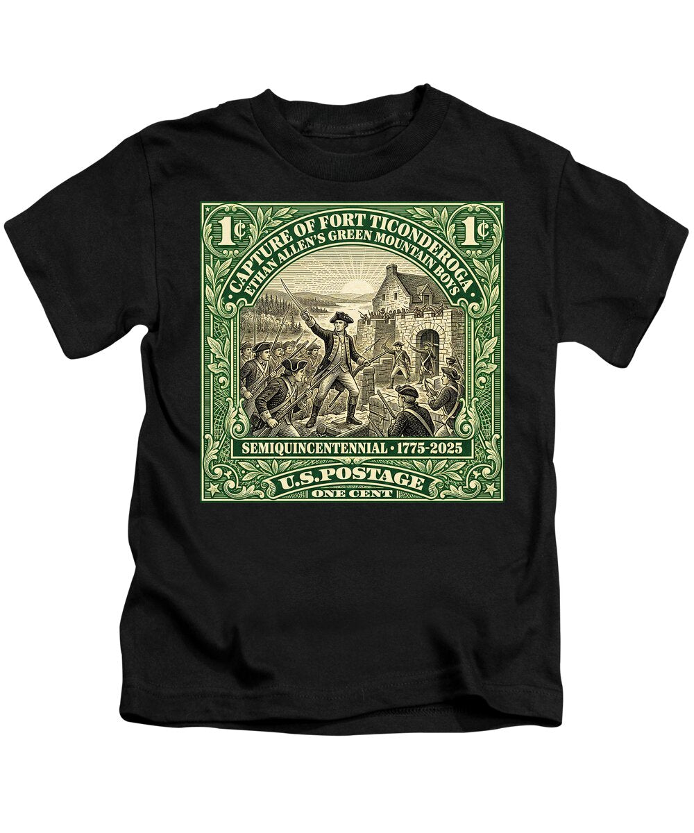 Fort Ticonderoga 1c 1 - Kids T-Shirt