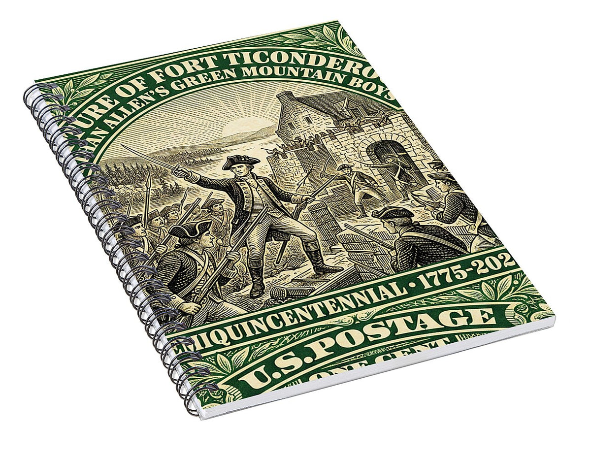 Fort Ticonderoga 1c 1 - Spiral Notebook