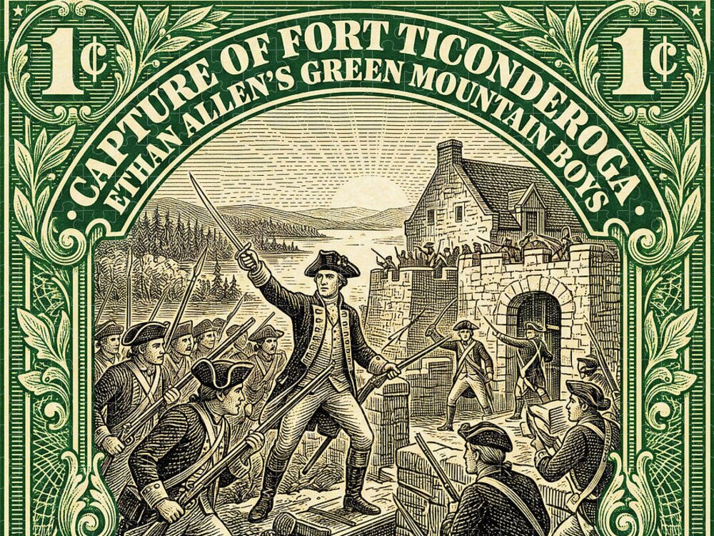 Fort Ticonderoga 1c 1 - Puzzle