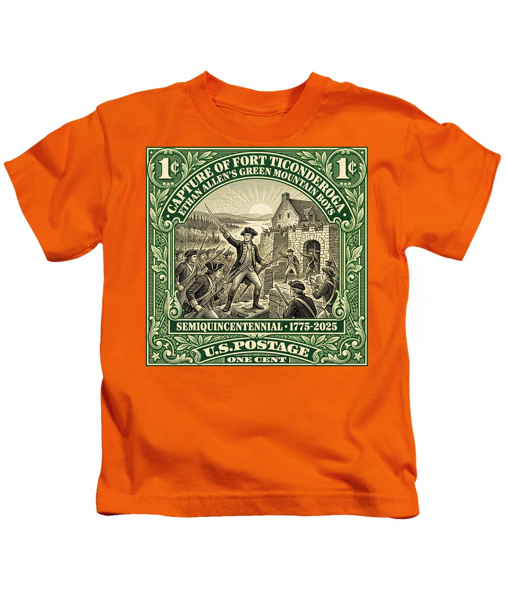 Fort Ticonderoga 1c 1 - Kids T-Shirt