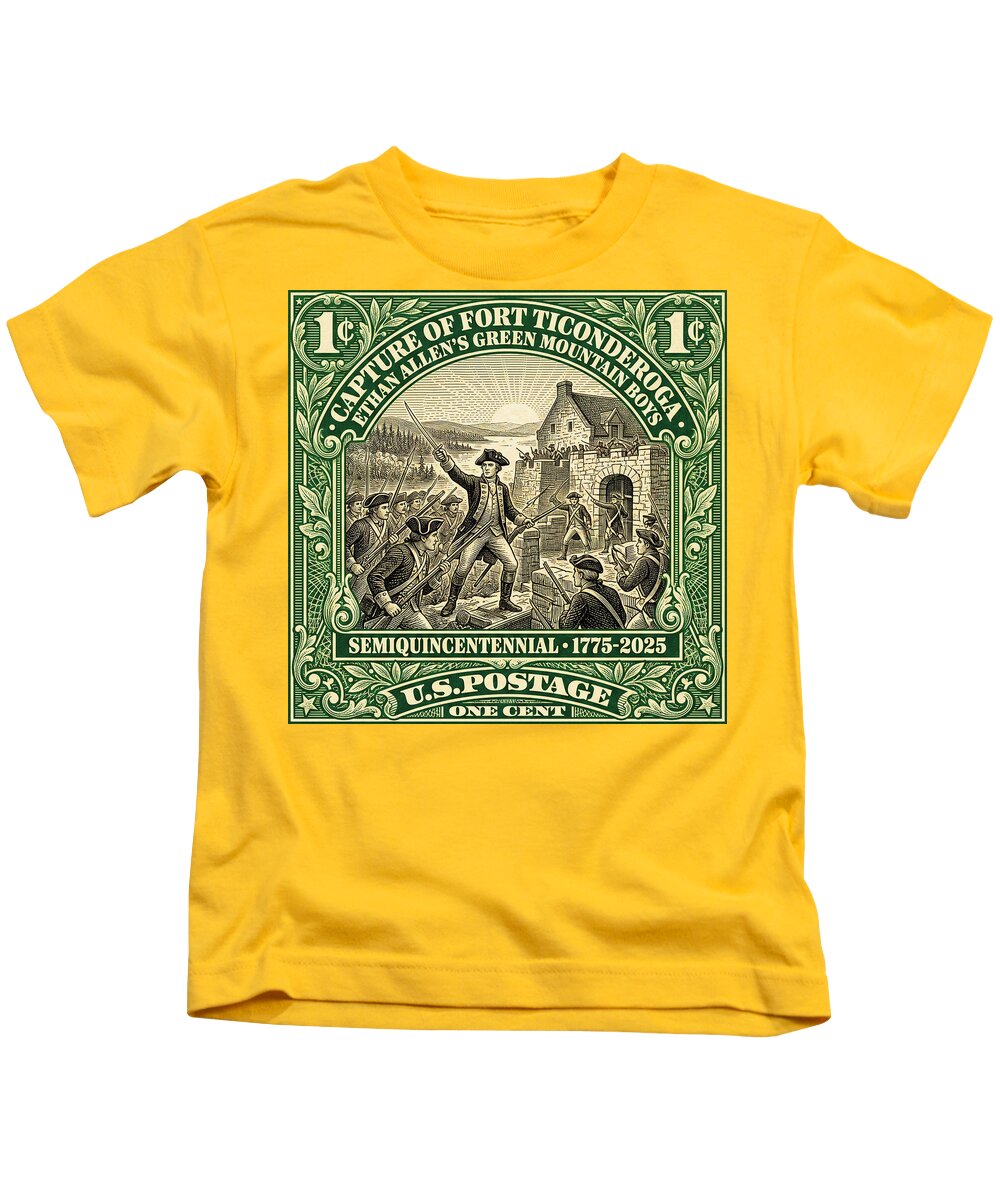 Fort Ticonderoga 1c 1 - Kids T-Shirt