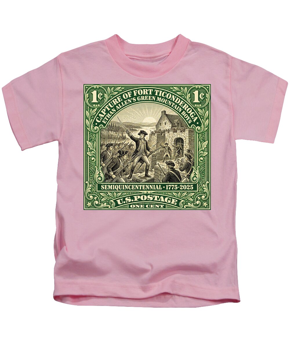 Fort Ticonderoga 1c 1 - Kids T-Shirt