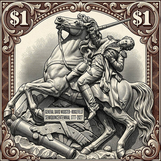 Gen. David Wooster $1 2 - Art Print